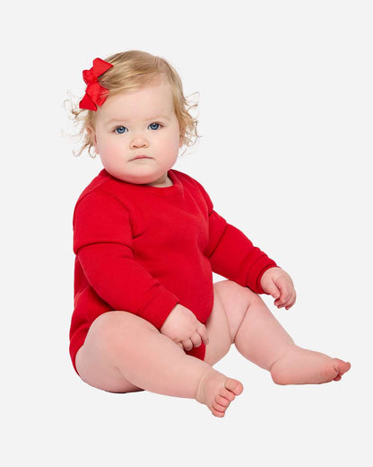 Infant Cotton Long Sleeve Bodysuit Warm & Cozy Fit
