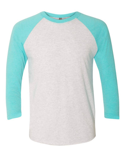 Next Level Unisex Everyday Unisex 3/4 Sleeve Raglan Tee