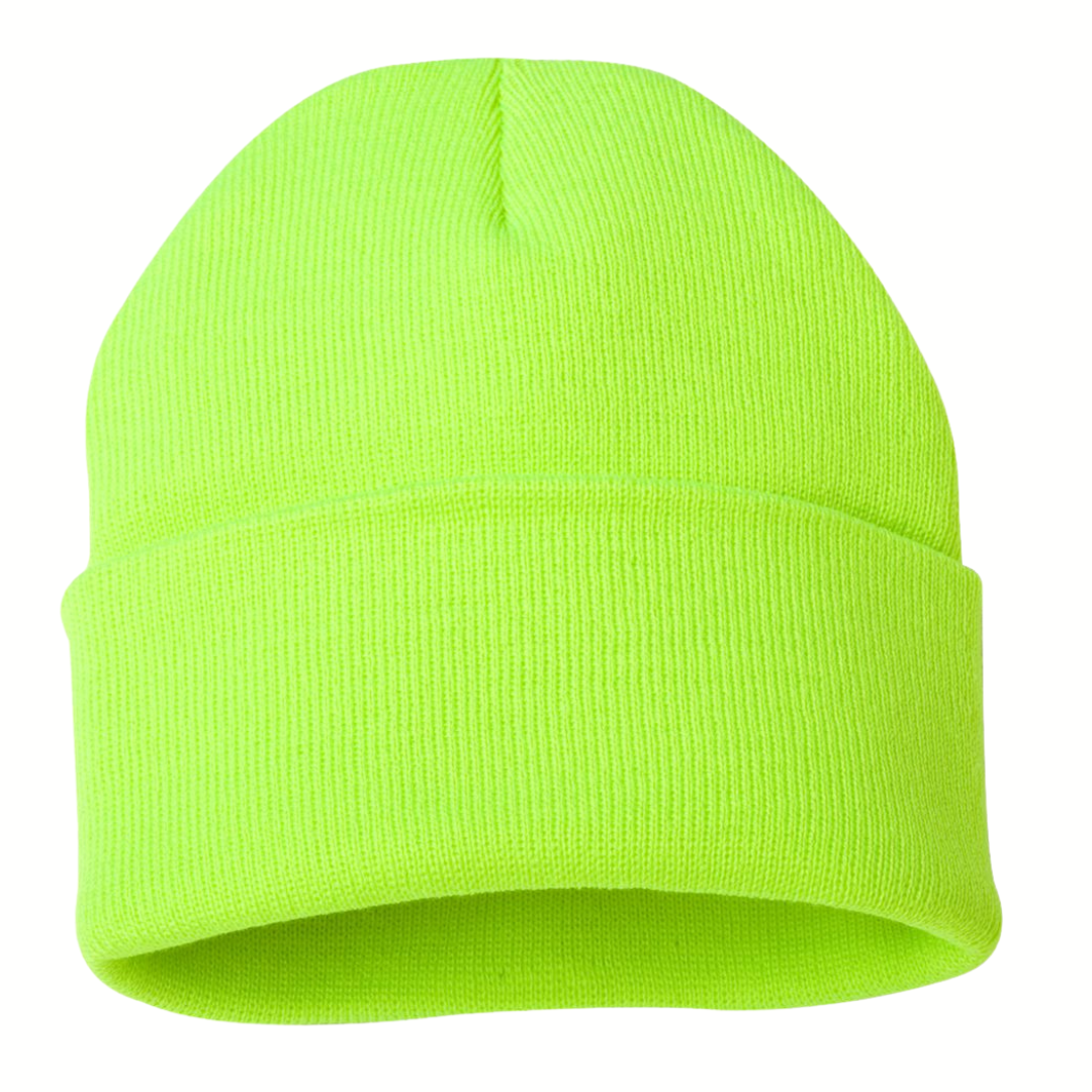 Premium 12” Cuffed Knit Beanie – Warm, Soft & Unisex Winter