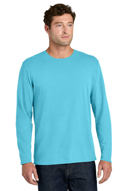 Lightweight Cotton Long Sleeve Tee for Brands Teams & Events