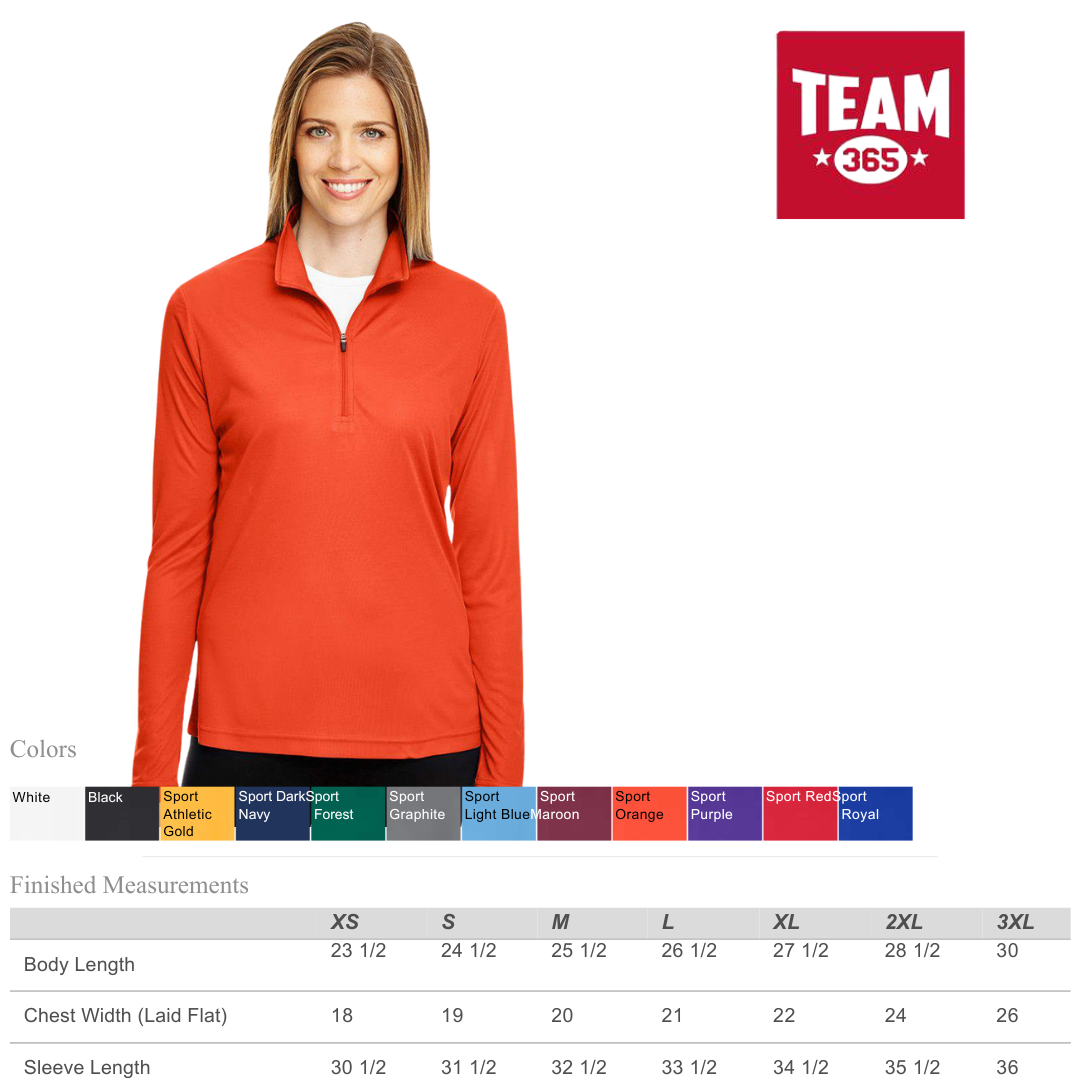 Women’s Athletic Quarter-Zip Pullover | Lightweight & Cool