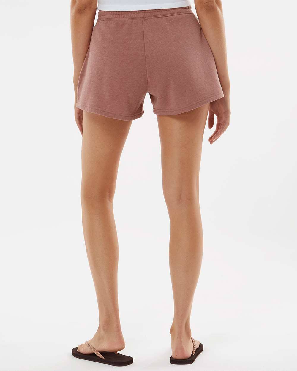 Women’s Lightweight Wave Wash Fleece Shorts with Pockets