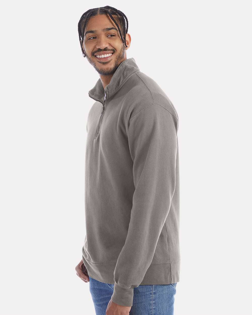 ComfortWash Quarter-Zip Pullover | Premium Garment-Dyed Flee