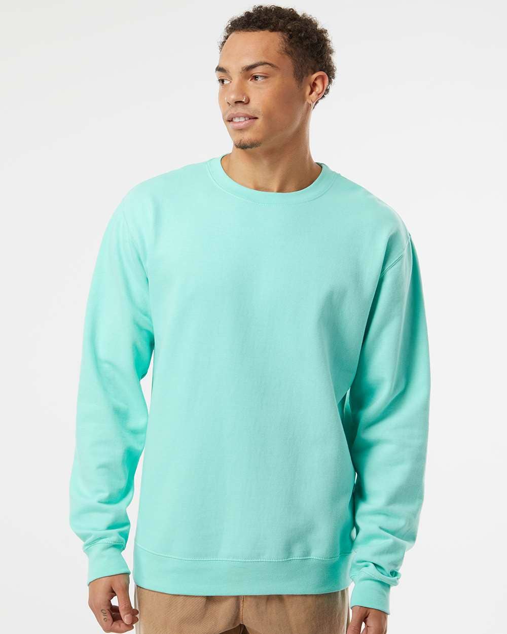 Independent Trading Co Unisex Midweight Crewneck Sweatshirt
