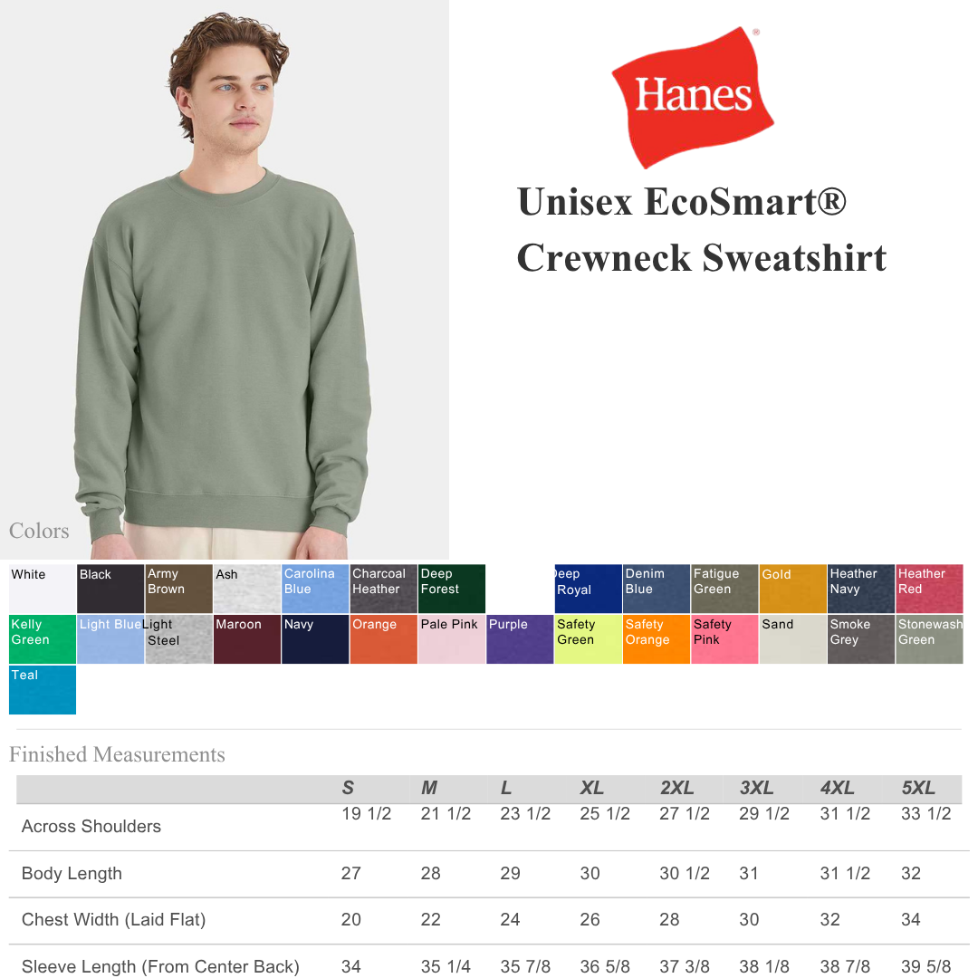 Eco-Friendly Crewneck Sweatshirt | Everyday Comfort Wear