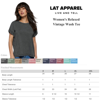 Women’s Vintage Wash Relaxed Tee | Soft Everyday Essential