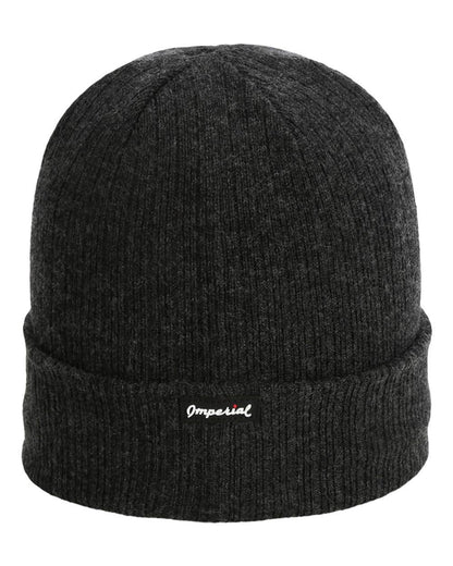 Luxury Cashmere & Merino Wool Cuffed Beanie Premium Rib Knit