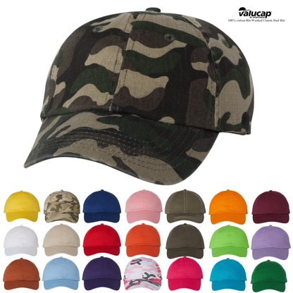 Premium Cotton Dad Hat for Embroidery & Custom Branding