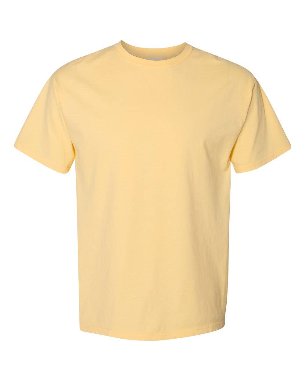 Hanes Comfort Wash Men’s Tee 100% Cotton | Dyed Vintage Feel