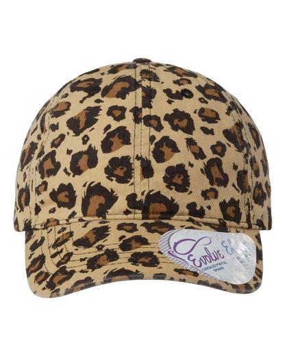 Women’s Vintage-Style Washed Print Baseball Cap | Adjustable