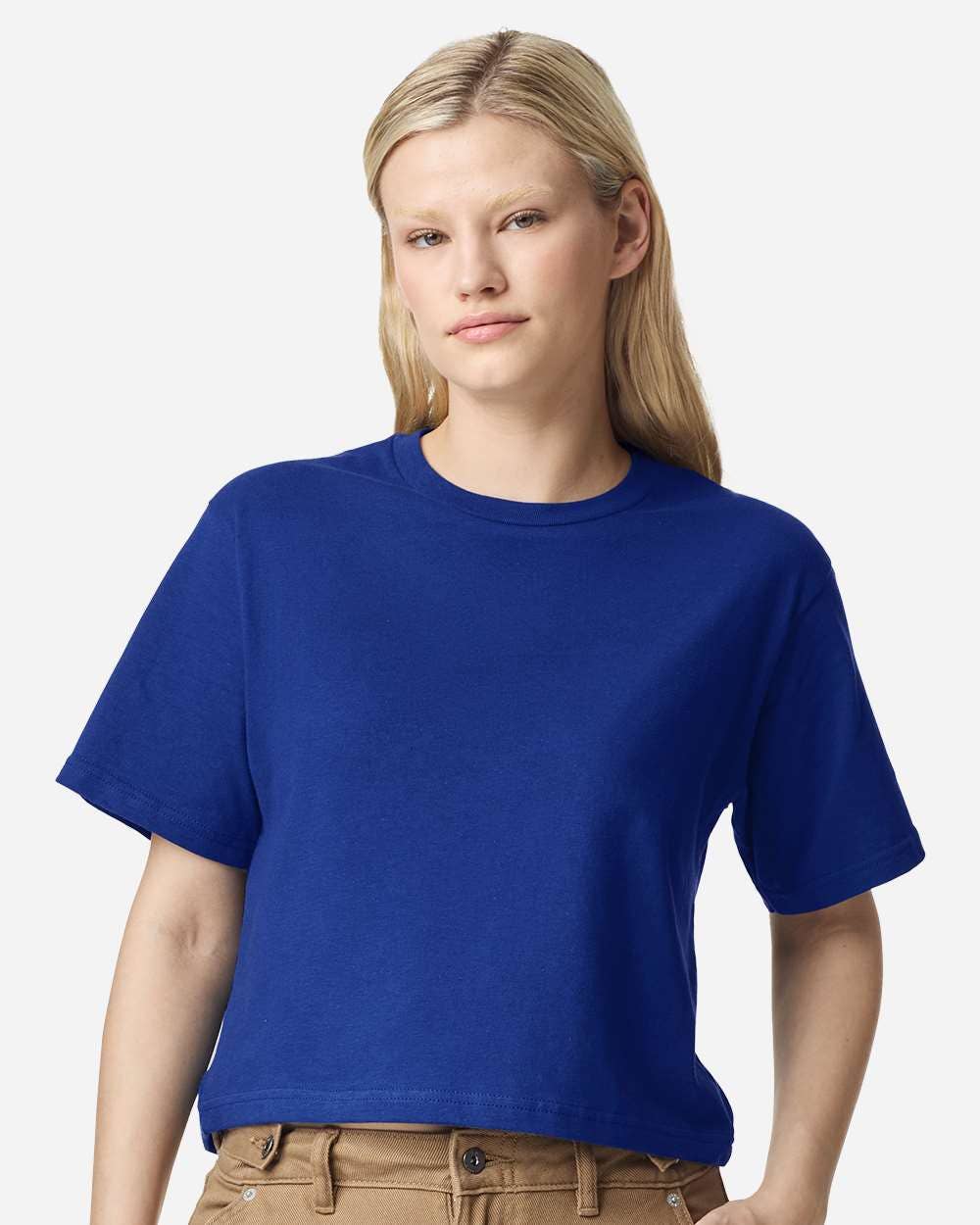 Women’s Boxy Cotton Tee | Everyday Relaxed Style