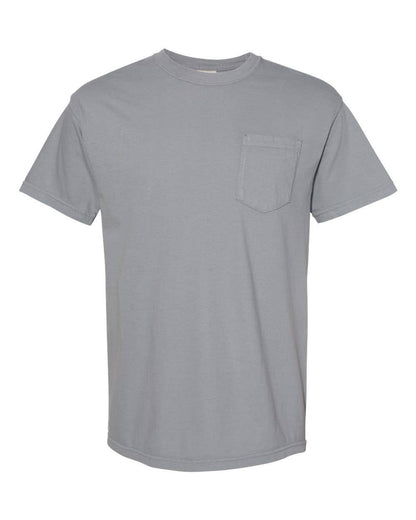 Comfort Colors Heavyweight Pocket 100% ring-spun cotton Tee