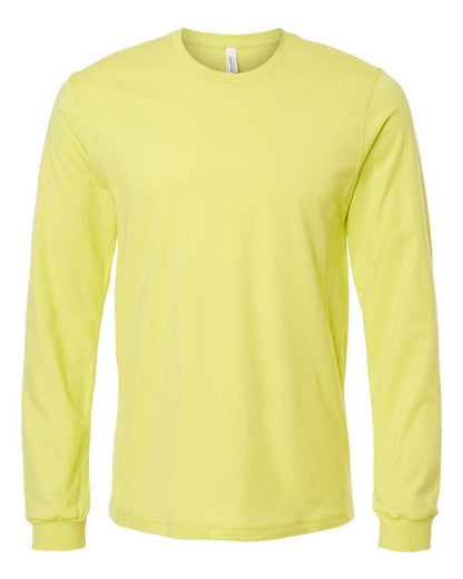 Unisex Soft Cotton Long Sleeve Tee | Bella + Canvas