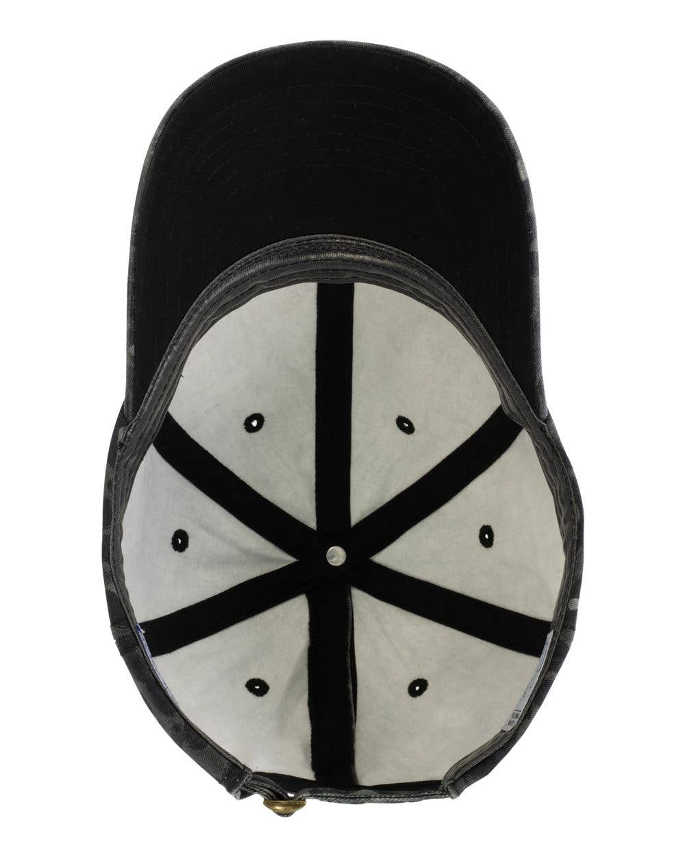 Women’s Vintage-Style Washed Print Baseball Cap | Adjustable