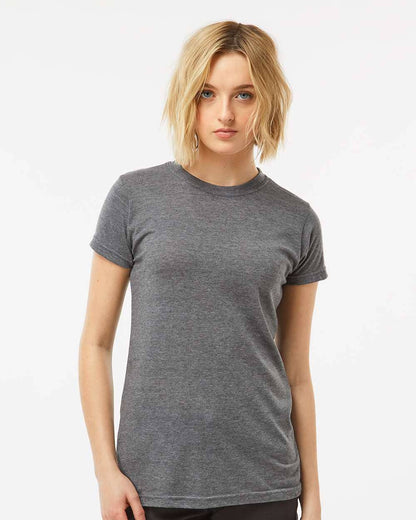 Tultex Women’s 240 Poly-Cotton T-Shirt | Soft Slim Everyday