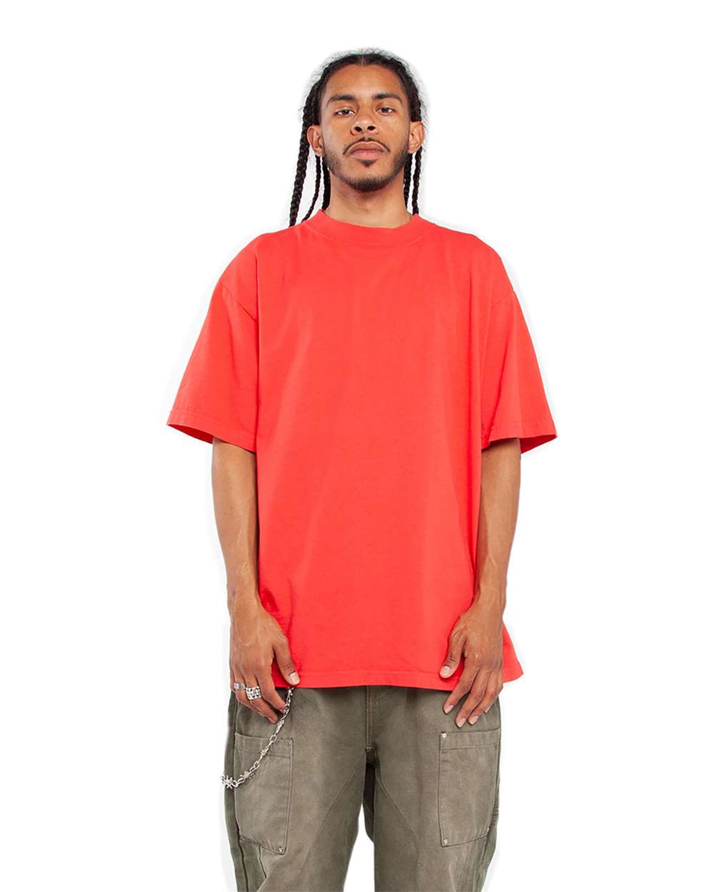 Premium Pigment-Dyed T-Shirt – Heavy Cotton Oversized Fit