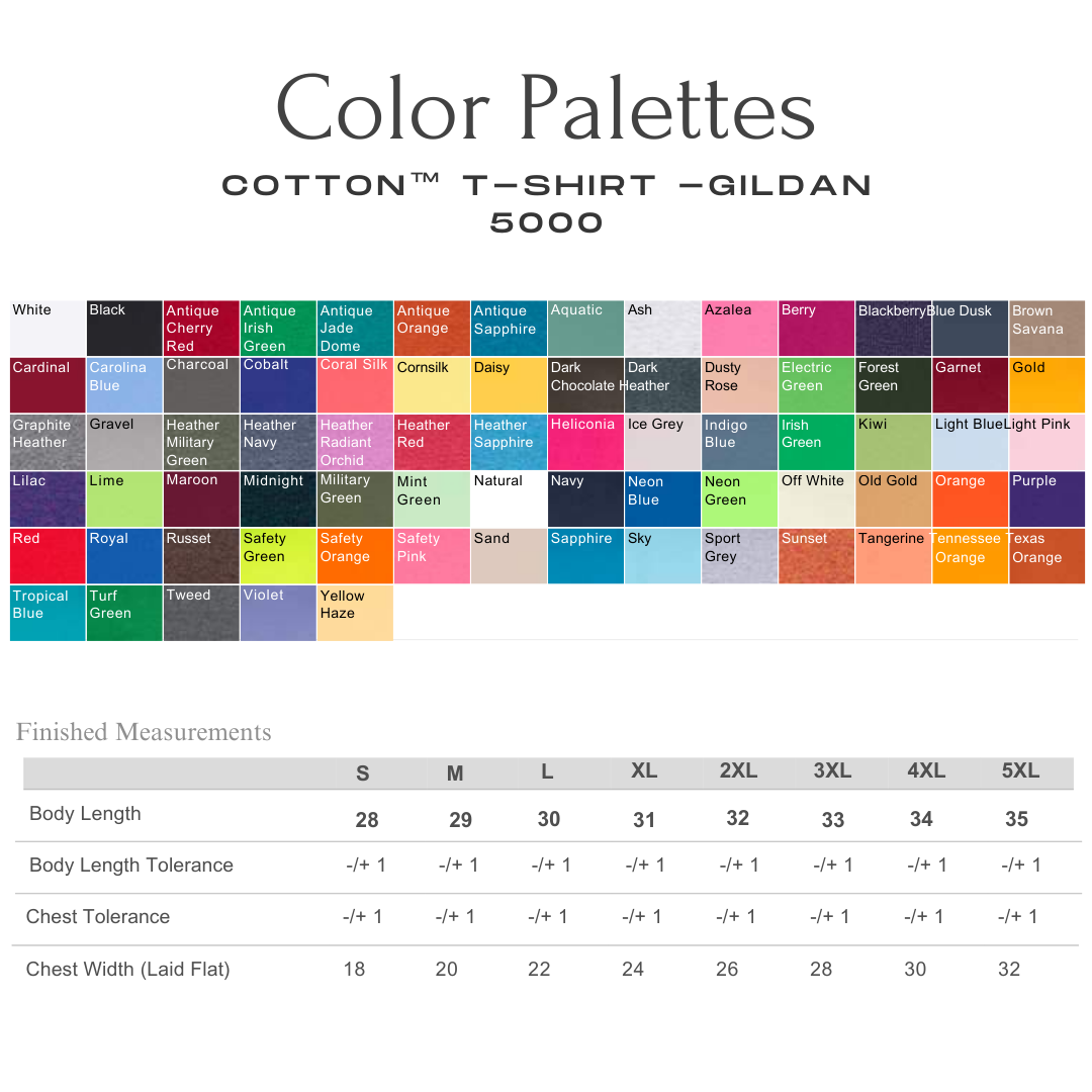 Custom Unisex Heavy Cotton T-Shirt – Classic Fit