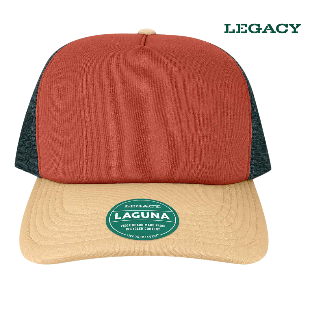 LEGACY Unisex Trucker Snapback Cap – Mesh Back Everyday Hat