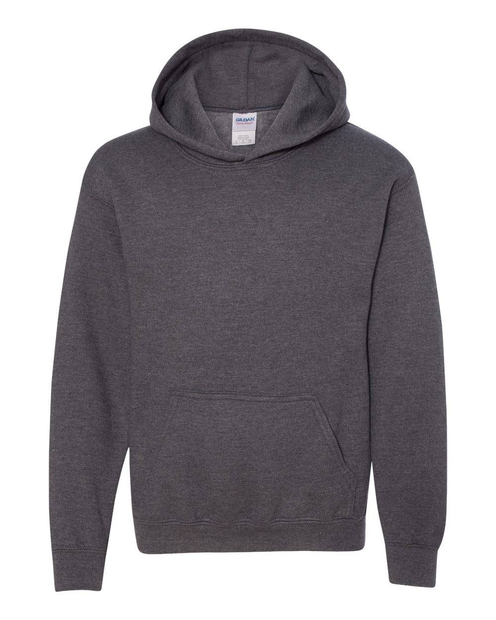 Gildan Youth Heavy Blend Hoodie – Classic Fleece Comfort