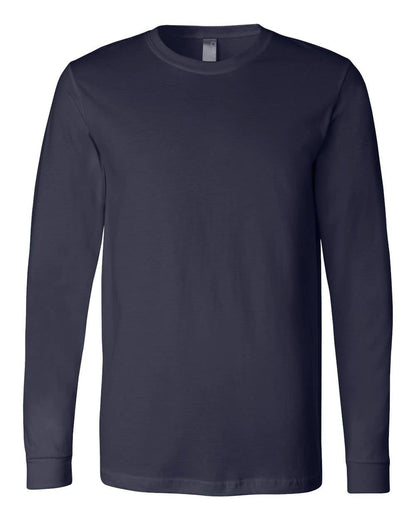 Unisex Soft Cotton Long Sleeve Tee | Bella + Canvas