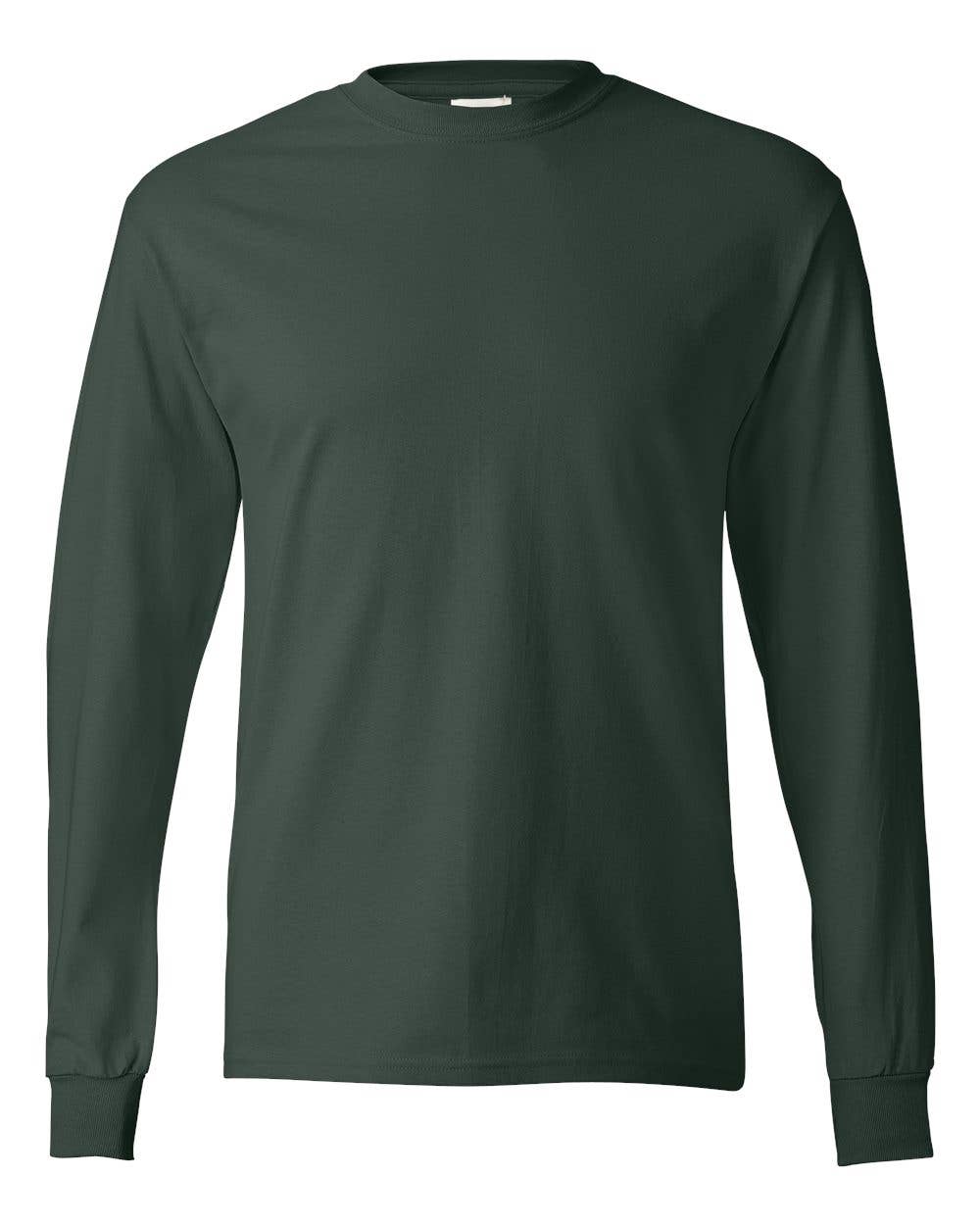 Hanes Long Sleeve Tee | 100% Cotton Classic Soft & Comfort