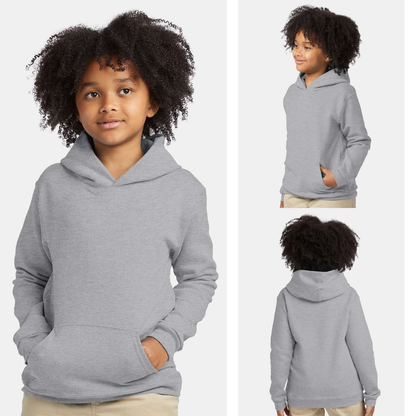 Hanes Kids Eco Hoodie | Warm, Comfy & Perfect for Printing