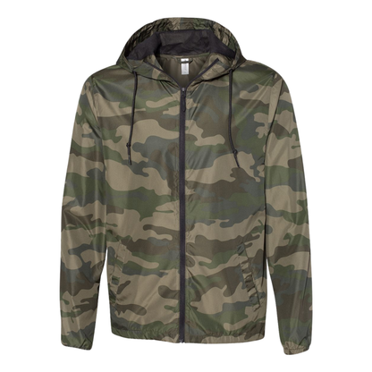 Men’s Lightweight Windbreaker Jacket – Wholesale Full Zip