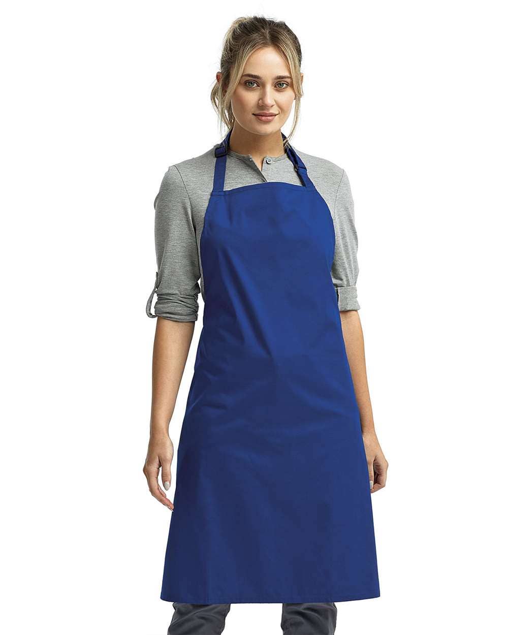 Recycled Cotton Blend Apron for Custom Logos & Uniforms