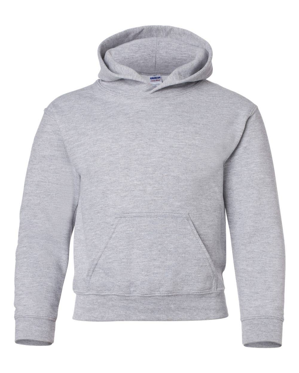 Gildan Youth Heavy Blend Hoodie – Classic Fleece Comfort