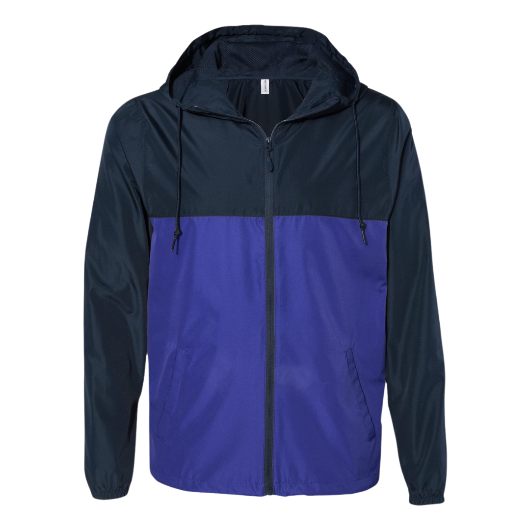 Men’s Lightweight Windbreaker Jacket – Wholesale Full Zip