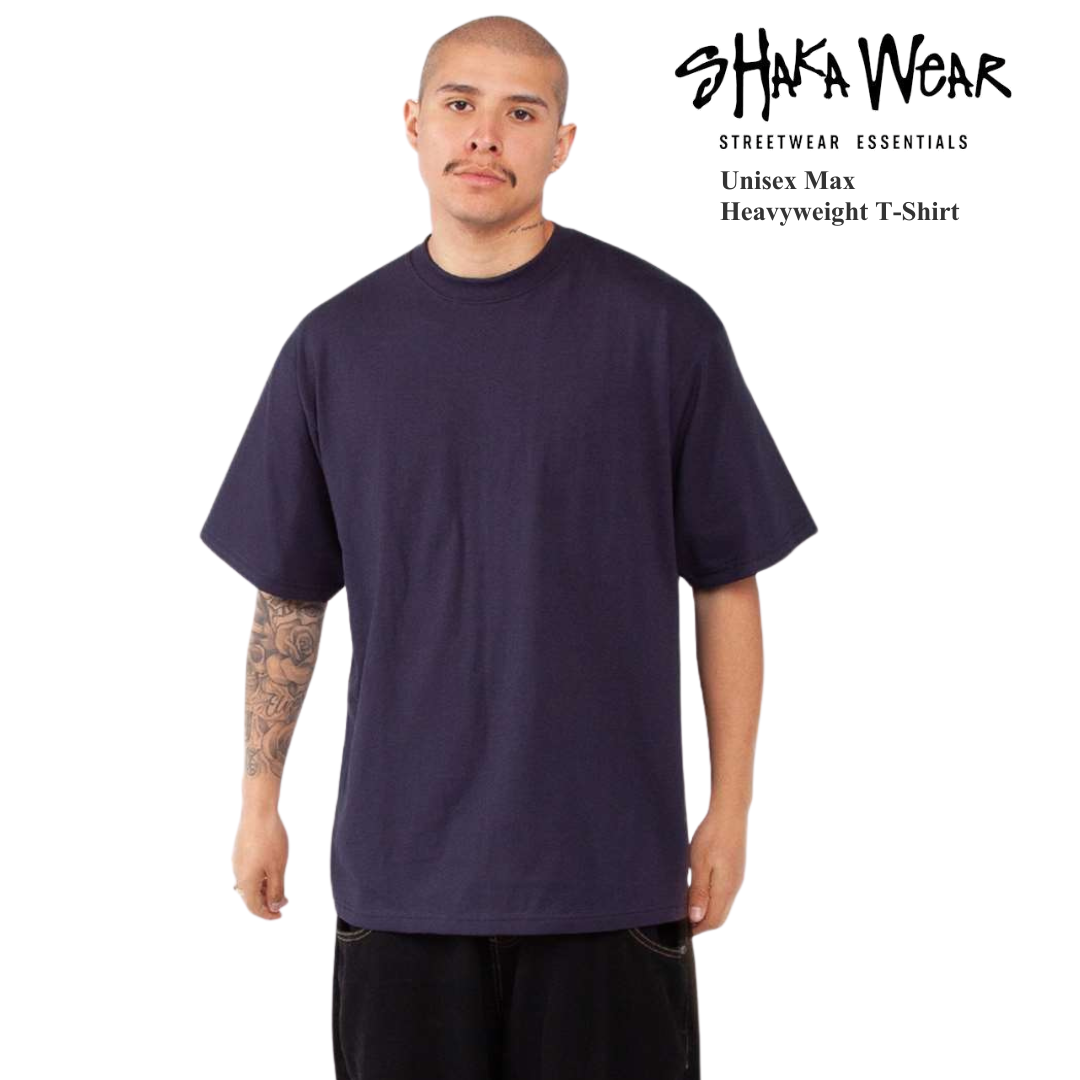 Shaka Wear SHMHSS Max Heavyweight T-Shirt | Oversized Fit