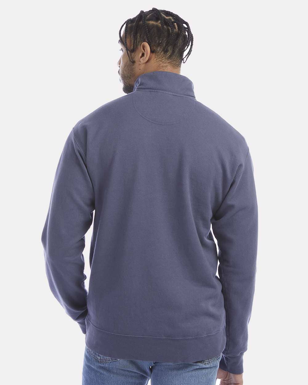 ComfortWash Unisex Quarter-Zip Pullover | Soft Vintage Feel