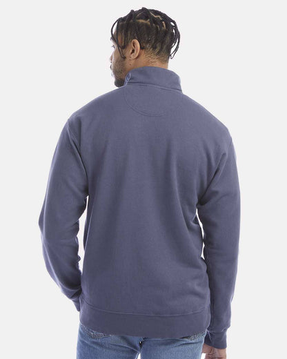 ComfortWash Unisex Quarter-Zip Pullover | Soft Vintage Feel