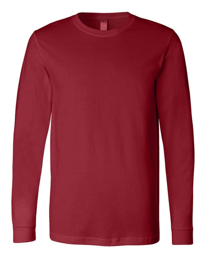 Unisex Soft Cotton Long Sleeve Tee | Bella + Canvas