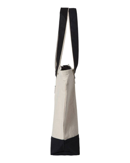 Large Zippered Canvas Tote Bag – Heavyweight Everyday Carry