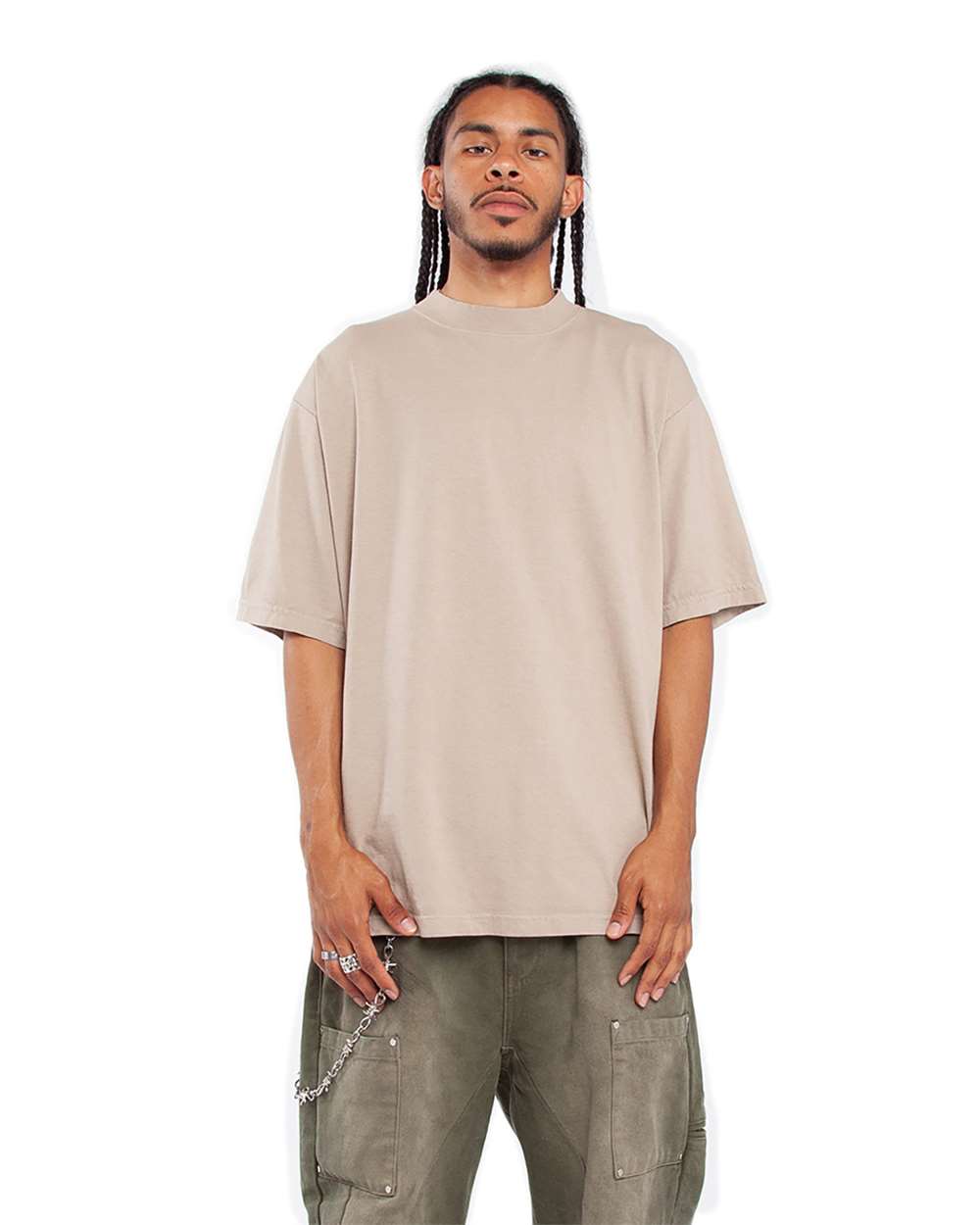 Premium Pigment-Dyed T-Shirt – Heavy Cotton Oversized Fit