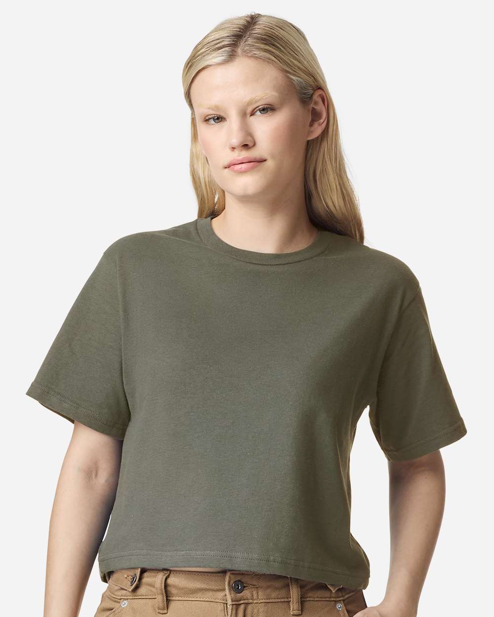 Women’s Boxy Cotton Tee | Everyday Relaxed Style