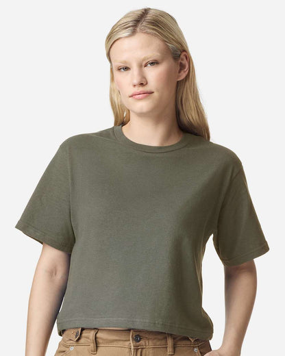 Women’s Boxy Cotton Tee | Everyday Relaxed Style