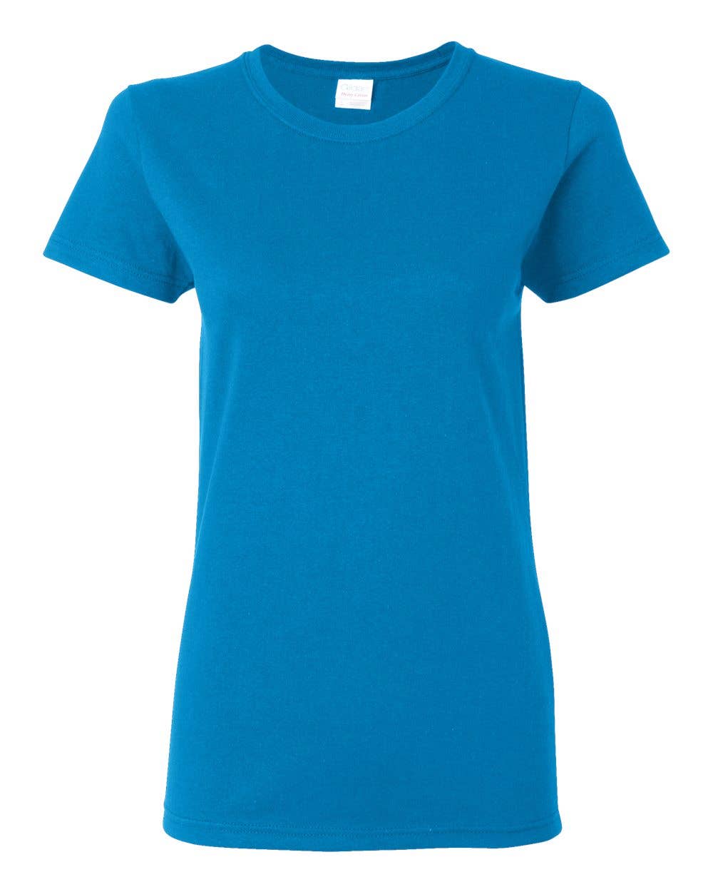 Women’s Heavy Cotton Tee | Gildan 5000L Soft Feel