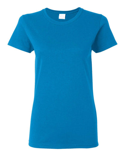 Women’s Heavy Cotton Tee | Gildan 5000L Soft Feel