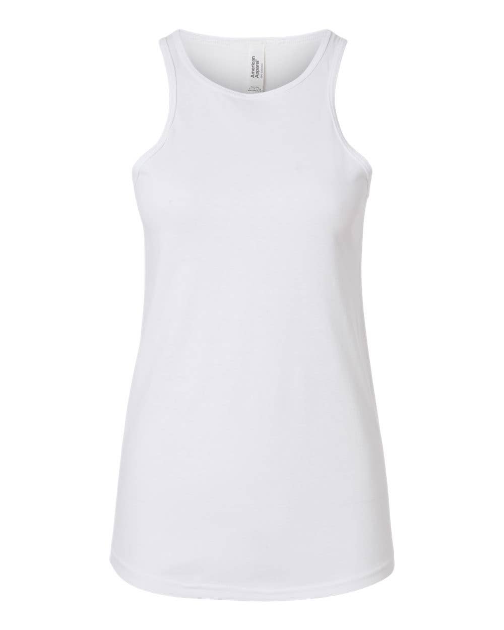 American Apparel Women’s CVC Tank | Shaped Fit Soft Cotton
