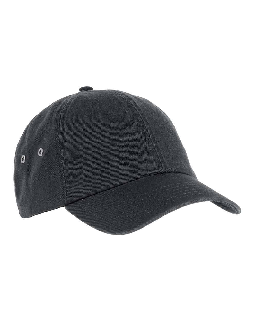 Washed Cotton Baseball Cap Unstructured Low Profile Hat