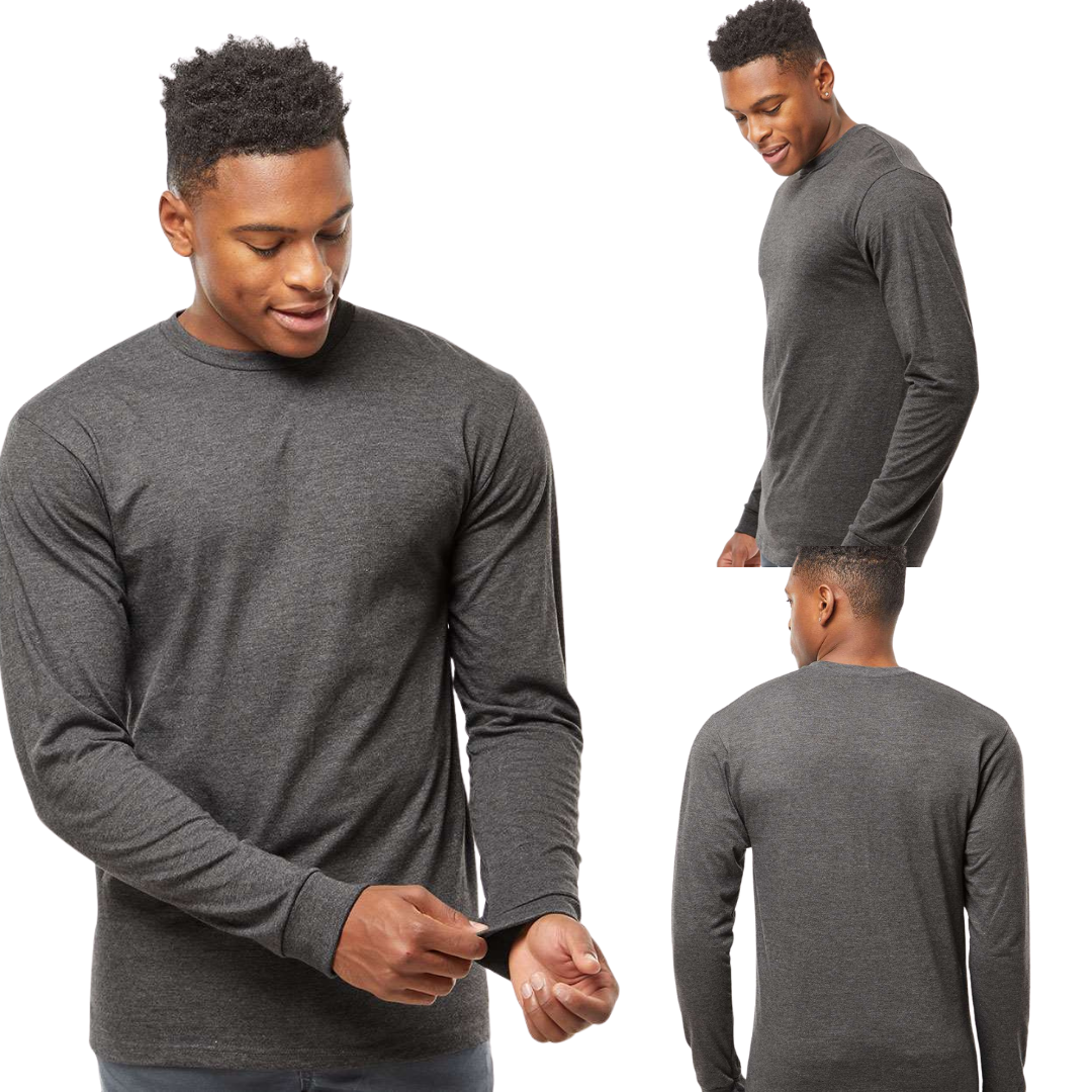 Long Sleeve Top | Heavyweight Cotton Jersey Tee