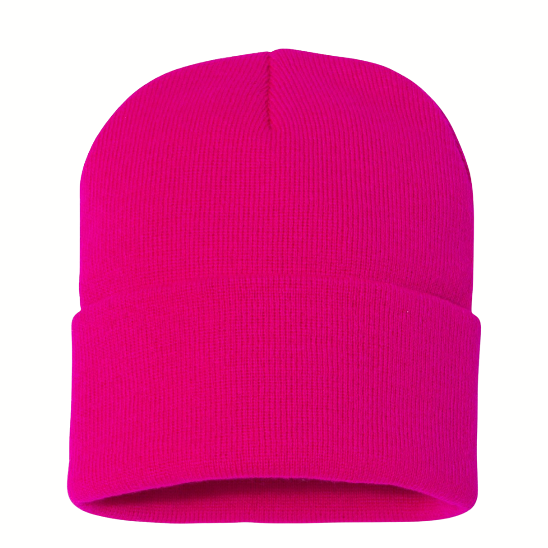 Premium 12” Cuffed Knit Beanie – Warm, Soft & Unisex Winter