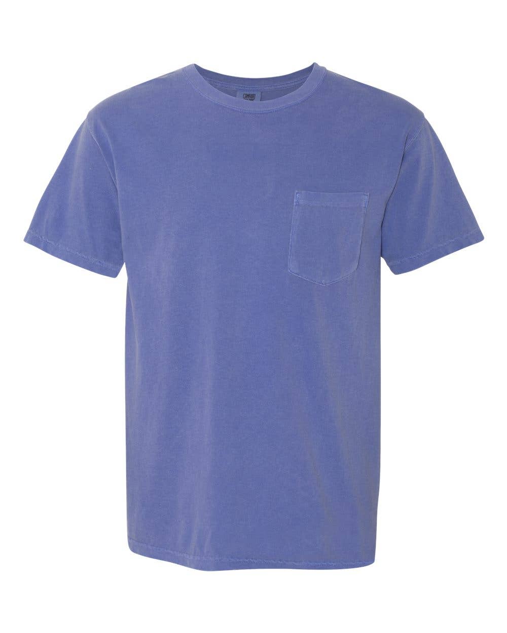 Comfort Colors Heavyweight Pocket 100% ring-spun cotton Tee