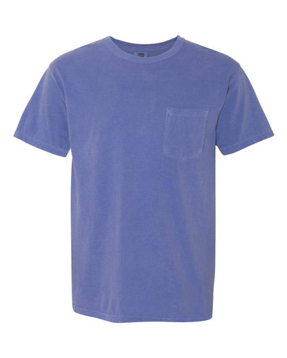 Comfort Colors Heavyweight Pocket 100% ring-spun cotton Tee