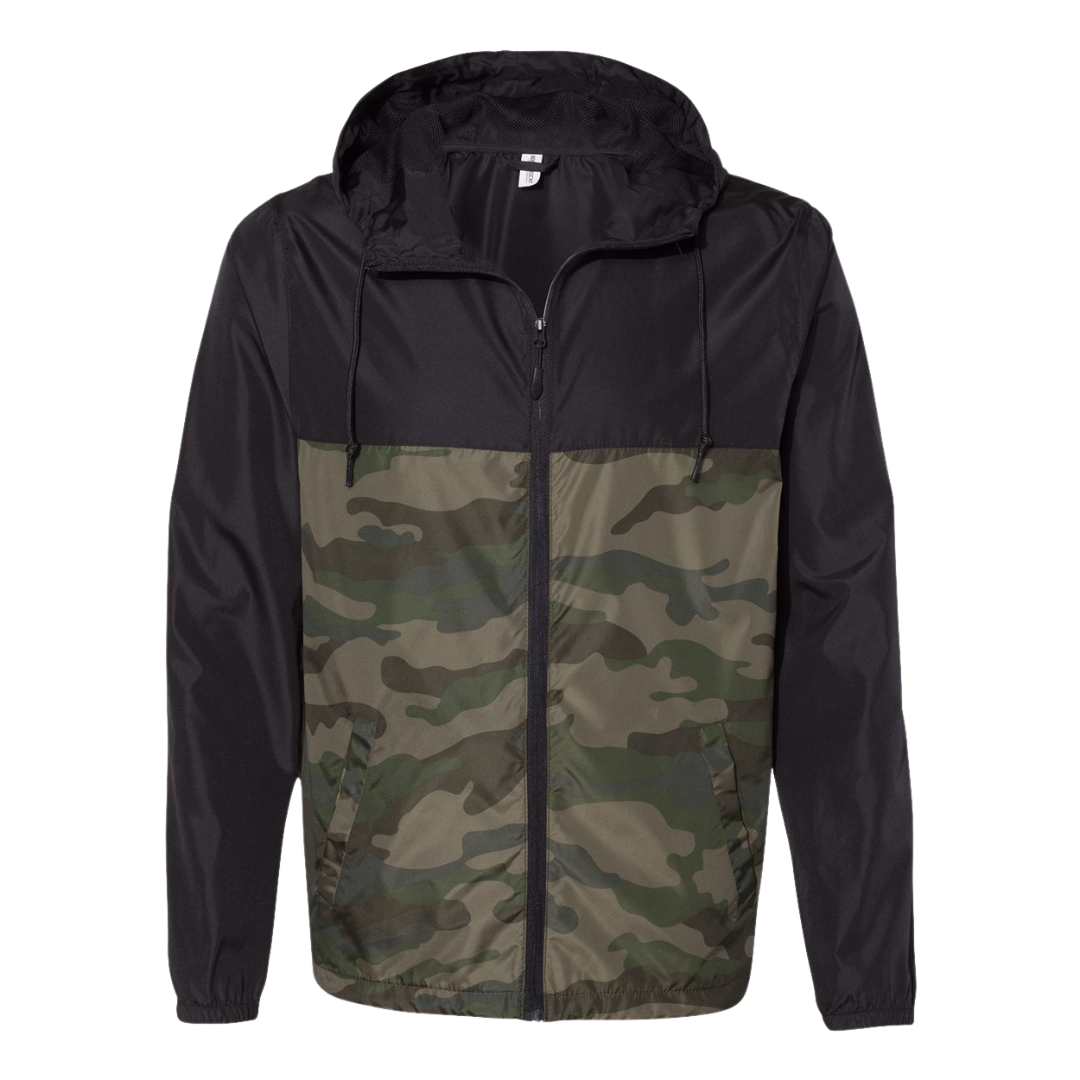 Men’s Lightweight Windbreaker Jacket – Wholesale Full Zip