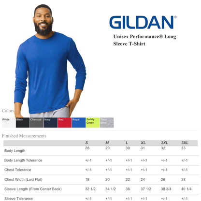 Unisex Performance Long Sleeve by Gildan | Sport-Ready Wear