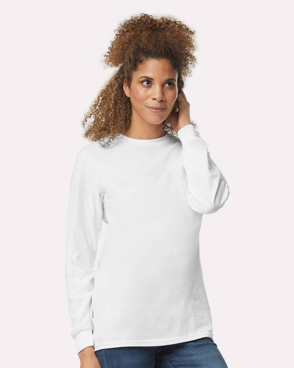 Ultra Cotton Long Sleeve Shirt Classic Fit Heavyweight