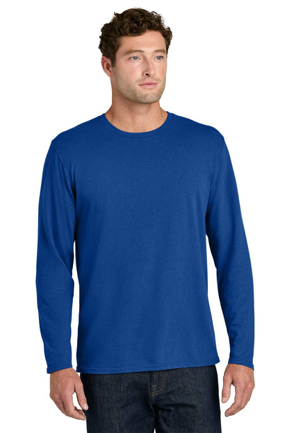 Lightweight Cotton Long Sleeve Tee for Brands Teams & Events